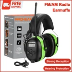 Prohear 027 Am Fm Radio Headphones With Digital Display, 25DB Nrr, Safety. Fixed Price $56.68.