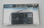 Windsor 2465 Sound Am Fm TV-1 TV-2 Wb Band Portable Radio-vintage Working Vg. Fixed Price $29.99.