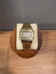 Vintage Seiko A158-5009 Alarm Chronograph Gold Tone Digital Watch. Fixed Price $74.99.