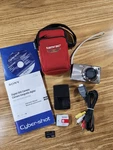 Sony Cybershot DSC-W290 12.1 Mega Pixels Camera Silver W/ Charger + 8GB Stick. Fixed Price $118.00.