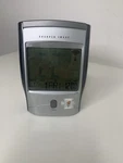 Sharper Image Atomic Radio Controlled Alarm Clock. Battery Operated Tested Works. Fixed Price $15.00.