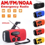 Hand Crank Emergency Solar Weather Radio 2000MAH Power Bank Charger Flash Light. Fixed Price $19.88.