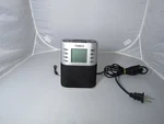 Timex Digital Clock Radio Silver Black Nature Sounds Auto Set. Fixed Price $15.29.