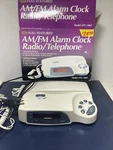 Tozai Am/fm Clock Radio/ Telephone Model ATC-1001 Works Vintage. Fixed Price $19.95.