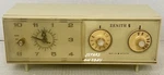 1950S - 1960S Zenith B258L Solid State Am Clock Radio White Case Working Video. Fixed Price $69.99.