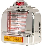 Crosley CR1120A-SI Diner Mini Jukebox Bluetooth Tabletop Fm Radio. Fixed Price $57.89.