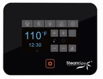Steamspa SS-BCT01BK Black Touch Control Panel Aroma Function Shower New. Fixed Price $292.50.