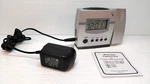 Atomic Projection Clock Display Time, Date, Snooze, Alarm, Silver. Fixed Price $13.95.