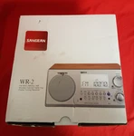 Sangean WR-2 Fm Rds / Am Wooden Cabinet Tabletop Radio Digital Tuning Receiver. Fixed Price $123.63.