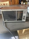 Vintage General Electric Am/fm Radio Wood Grain 7-4115B Works. Fixed Price $30.00.