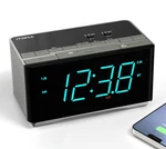 Itoma Clock Radio-bluetooth Stereo Speakers,fm Radio,dual Alarm,snooze,.... Fixed Price $59.28.