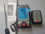 Acu-rite Wireless Cooking Kitchen Thermometer With Pager 00278TX. Fixed Price $11.90.