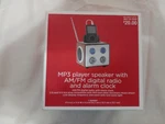 MP3 Player Speaker With Am/fm Digital Radio And Alarm Clock Target New Nip. Fixed Price $10.85.