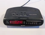 Vtg 90'S Sony Dream Machine Digital Clock Radio Dual Alarm ICF-C370 Works Great. Fixed Price $19.95.