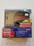 Timex Message Recorder Alarm Clock With Nature Sounds T138B New Sealed Old Stock. Fixed Price $39.99.