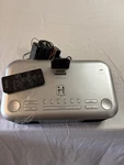 Ihome ID95 Dual Alarm Fm Clock Radio Ipod Iphone Dock W/ Remote Adapter. Fixed Price $25.00.