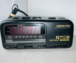 Soundesign Am/fm /weather Band Clock Radio Model No. 3665BLK Rare. Fixed Price $55.00.