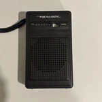 Realistic 12-201A Vintage Am Pocket Radio Portable Black Tandy Corporation Works. Fixed Price $17.88.