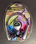 Vtg Sakar Cyber Gear Am/fm Headphone Radio Stop Watch Sports Kit Purple Gray New. Fixed Price $29.99.