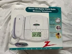 Vintage New Old Stock Zenith Wake-up Minder Telephone Alarm Clock Z812W Classic. Fixed Price $69.97.