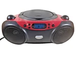 Blackweb Bluetooth Cd Portable Am Fm Radio Red. Fixed Price $9.80.