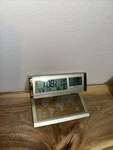 Vtg Seiko World Travel Atomic Clock QHR019SLH Touch Map Perfect Condition. Fixed Price $125.00.