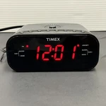 Timex T231Y Alarm Clock Radio Dual - Works. Fixed Price $17.99.