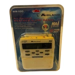 Midland WR-100 All Weather Radio, Public Alert, Emergency Broadcast, Noaa Sms. Fixed Price $21.99.