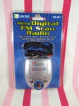 New/old Stock Retro Nextex NX-501 Mini Digital Fm Scan Radio. Fixed Price $14.00.