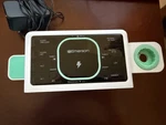 Emerson Smartset Dual Alarm Clock Fm Radio With Wireless ER100501, Black/neon. Fixed Price $25.00.