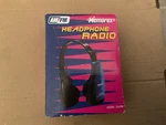 Vintage 90S Memorex Am/fm Headphone Radio Translucent Blue 224TRB New Nib. Fixed Price $35.00.
