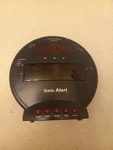 Sonic Bomb SBB500SS V2 Vibrating Alarm Clock - Only Works No Ac Cord. Fixed Price $15.00.