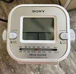 Sony ICF-C180 White Fm/am Clock Radio Digital Display Dual Alarms Automatic Tim. Fixed Price $55.00.