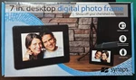 Synaps 7" Inch Lcd Digital Picture Frame Desktop New Box Nib. Fixed Price $8.99.