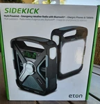 Eton Sidekick Weather Alert Radio Am/fm/noaa Bluetooth Solar/crank Needs Battery. Fixed Price $29.97.