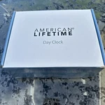 American Lifetime DC-01 Digital Extra Large Impaired Vision Calendar Day Clock. Fixed Price $49.99.