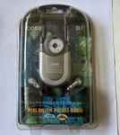 Coby CX-7 Mini Am Fm Pocket Radio Dbbs Earphones Silver Neck Strap Music Sealed. Fixed Price $7.50.