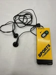 Sony Sports Fm Walkman SRF-5 Stereo Radio Yellow Tested, Powers. Fixed Price $20.00.