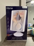 Ihome ICVBT2 Reflect Vanity Mirror With Bluetooth Speaker - White. Fixed Price $31.99.