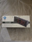 New Onn Digital Alarm Clock With Radio Lcd Black. Fixed Price $10.00.