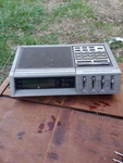 Vintage 7-4875A Clock Radio Green Led Dual Alarm Grad-u-wake Works Lp. Fixed Price $59.99.