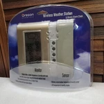 Oregon Scientific Wireless Weather Station BAR608HGA Atomic Alarm Clock Nos. Fixed Price $68.99.