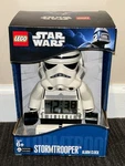 Lego Star Wars Stormtrooper Minifigure Alarm Clock New Box. Fixed Price $49.99.