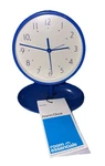 Nwot Sterling & Noble - Room Essentials Blue Metal Pedestal Alarm Clock. Fixed Price $12.99.