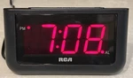 Rca Digital Alarm Clock Model RCD30-A. Fixed Price $13.00.