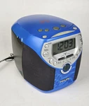 Vintage Philips AJ3958/17 Cd Player Digital Alarm Clock Radio Blue Tested Works. Fixed Price $30.00.
