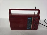 Vintage 1980S Soundesign Maroon Am Fm Radio Player #2216BUR Tested - Please Read. Fixed Price $10.00.