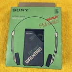 Sony SRF-20W Walkman Fm Receiver MDR-10 Stereo Headphones W/ Original Box. Fixed Price $139.99.