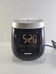 Sharp SPC524 Black Projection Alarm Clock Tested Works When Plugged In Only. Fixed Price $12.95.