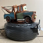 Disney Pixar Cars Tow Mater Talking Alarm Clock Radio Model C300ACR. Fixed Price $45.00.